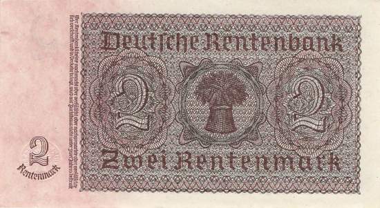 2 Rentenmark 1937